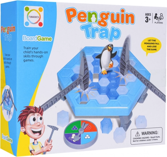 Gioco di abilità familiare Pinguino sul ghiaccio