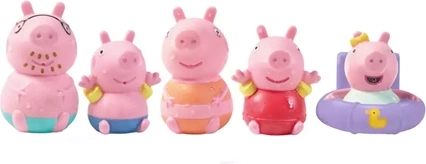 5 personaggi di Peppa Pig in un’unica confezione