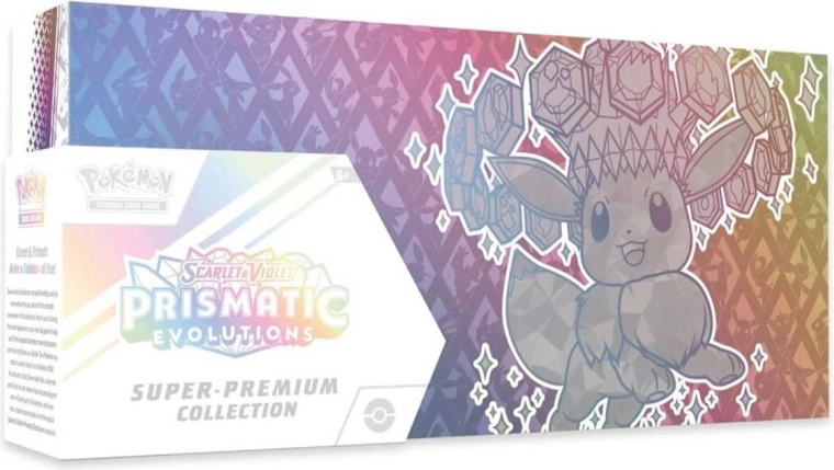 Pokémon TCG: Prismatic Evolutions – collezione super premium con Eevee