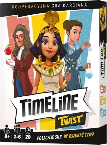 Rebel Timeline Twist – gioco di carte cooperativo (edizione polacca)