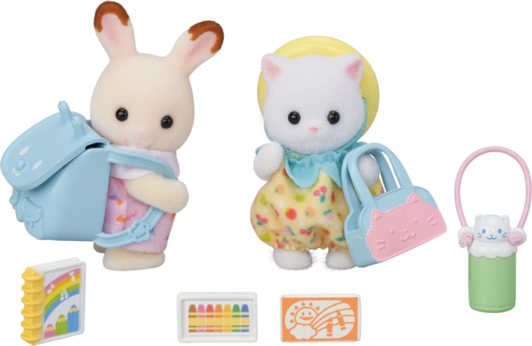 Sylvanian Families Amici dell'asilo a passeggio