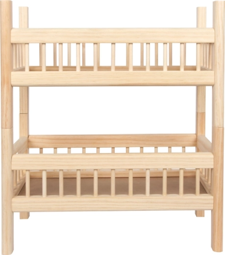 Legno naturale robusto e bordi sicuri