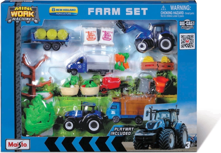 Maisto Mega set fattoria New Holland