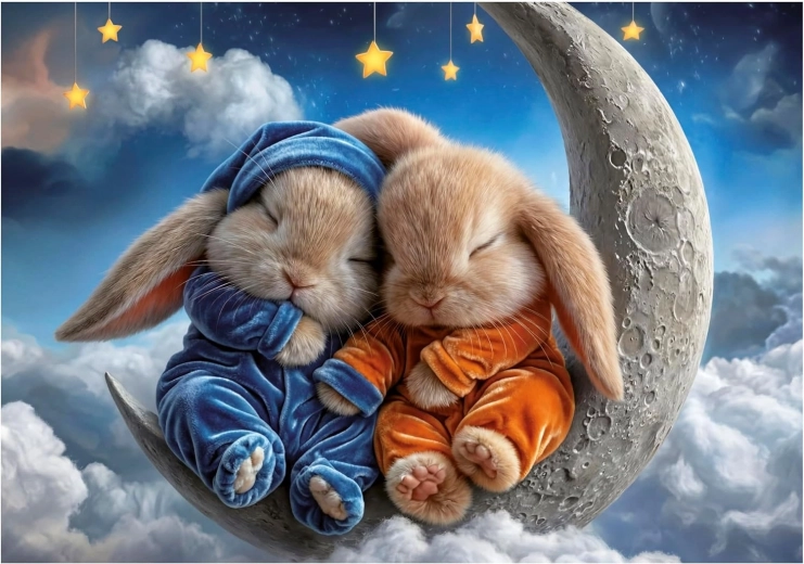 Educa puzzle Coniglietti che dormono 100 pezzi