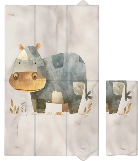 Ceba Baby fasciatoio da viaggio basic cosy hippo 80 × 50 cm