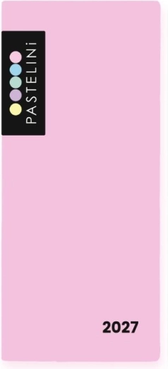 Agenda settimanale Pastelini 2027 rosa (PVC)