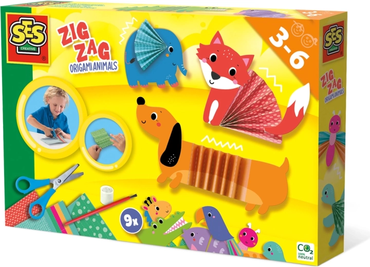Animaletti origami Zig-zag