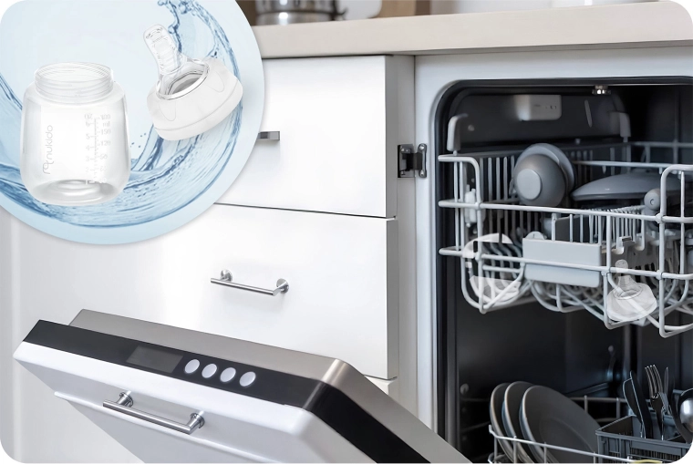 Pulizia facile e lavabile in lavastoviglie