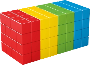 Geomag Magicube Full Color – costruzioni magnetiche 128 cubi