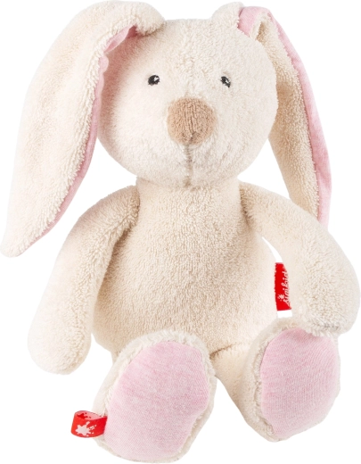 Sigikid Natural Friends coniglietto in cotone – primo peluche 28 cm