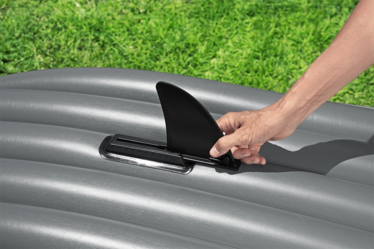 Migliore tenuta di rotta grazie alla pinna rimovibile