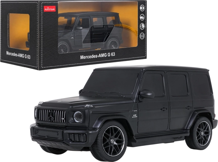 Modello metallico Mercedes-AMG G 63 RASTAR in scala 1:24 nero