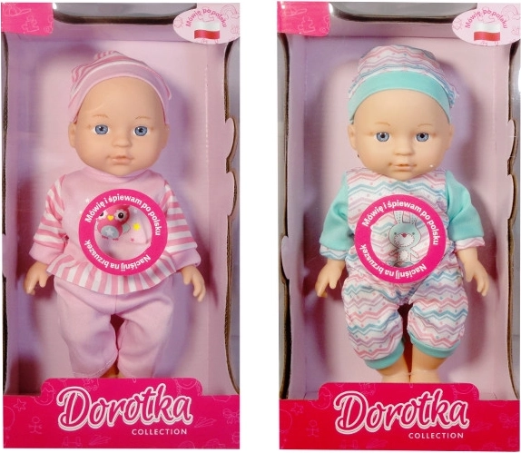 Bambola parlante e canterina Dorotka con cappellino