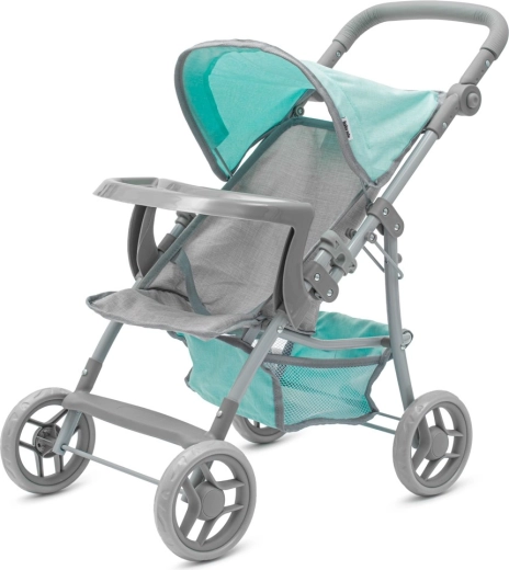 Passeggino sportivo per bambole Baby Mix Lana mint