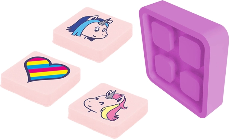Distintivo riflettente Pixie Crew unicorno