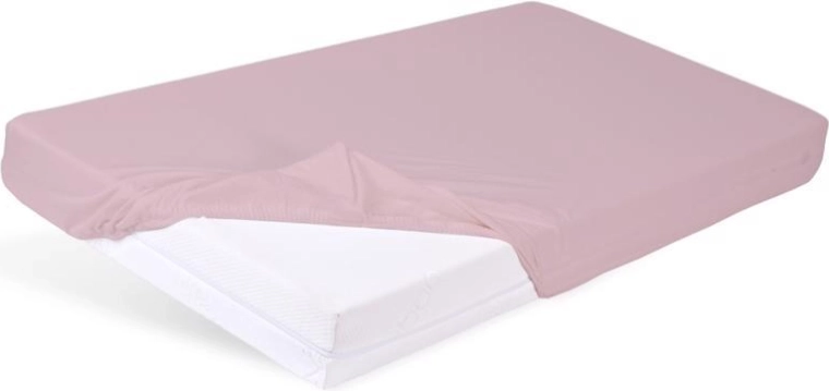 Babymatex lenzuolo impermeabile in bambù con elastico rosa antico 60 × 120 cm