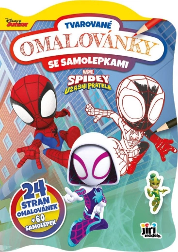 Album da colorare sagomato SPIDEY