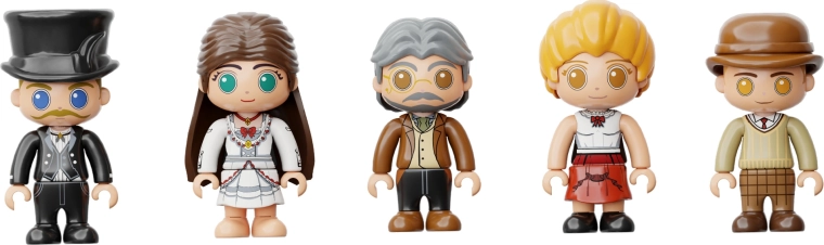 Minifigure per scenette di spettacolo