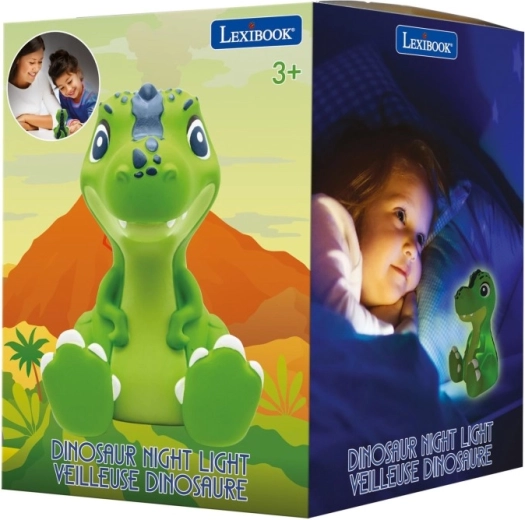 Lampada tascabile Lexibook 3D dinosauro