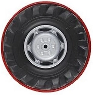 Ruota anteriore di ricambio per monopattino elettrico Power Drag Jamara - 1 pezzo