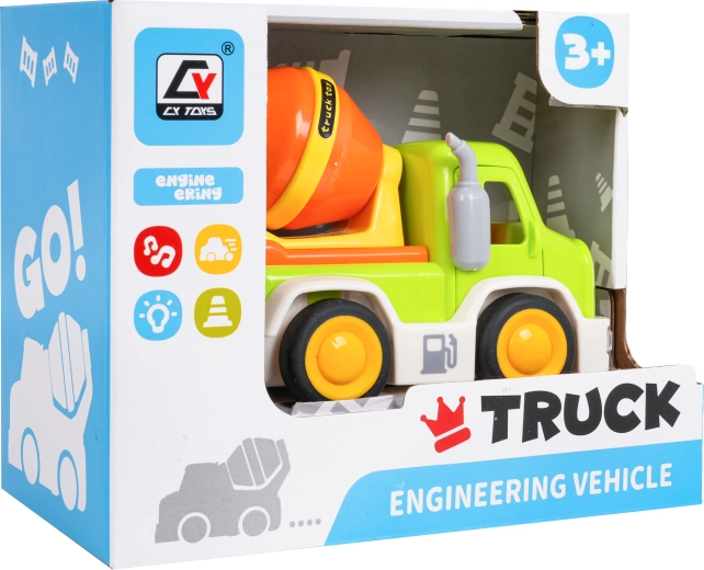 Autocarro betoniera per bambini con suoni e luci