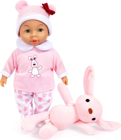 Bambola Bayer Design 28 cm con peluche