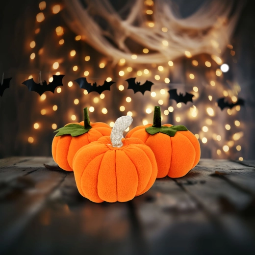 Decorazione a forma di zucca per Halloween - 1 pezzo