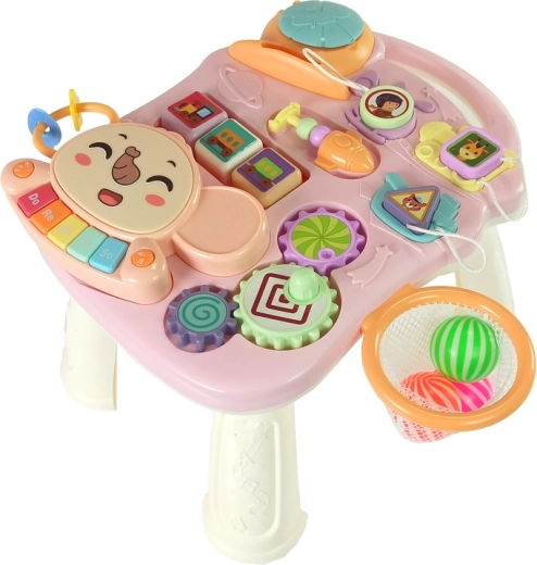 2 in 1: girello e tavolino da gioco