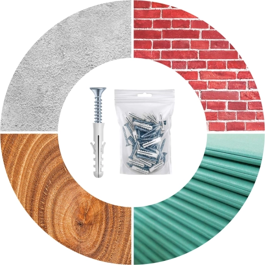 Montaggio facile su diverse superfici