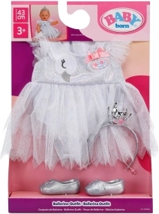 BABY born vestito da ballerina per bambola 43 cm
