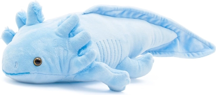 Axolotl di peluche Baby Mix 45 cm blu