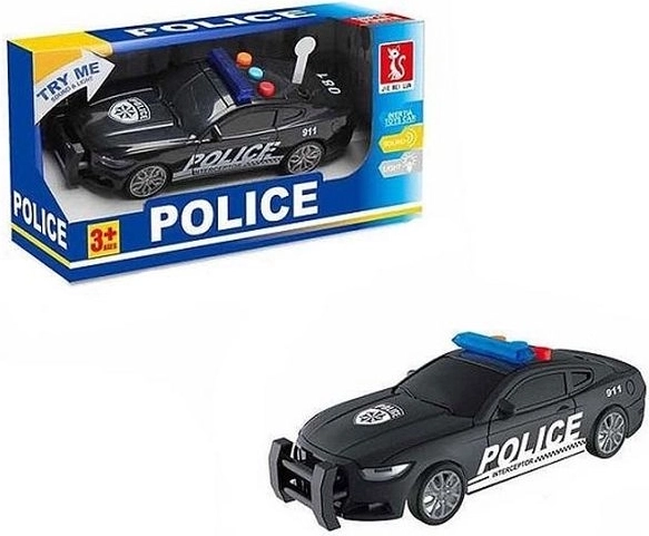 Auto della polizia con luci e suoni 16 cm