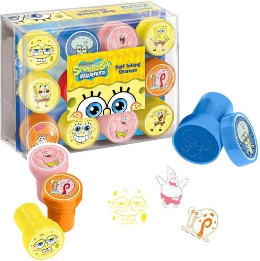 Timbri Spongebob 12 pz