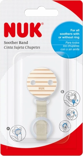 Compatibile anche con succhietti senza anello