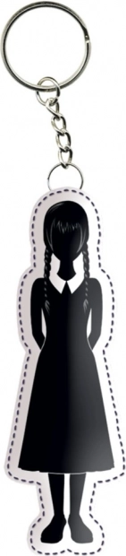 Portachiavi Wednesday – personaggio in gomma con licenza