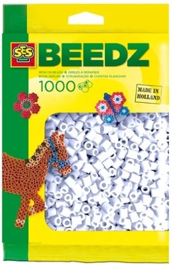 SES Creative perline da stirare bianche 1000 pz