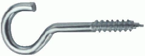 Gancio per lampadario 1866/60 lucido – confezione da 200 pz