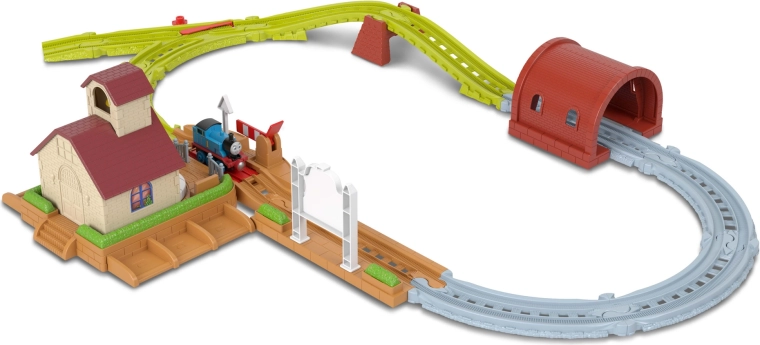 Tracciato oltre 200 cm con tunnel e tratto sopraelevato