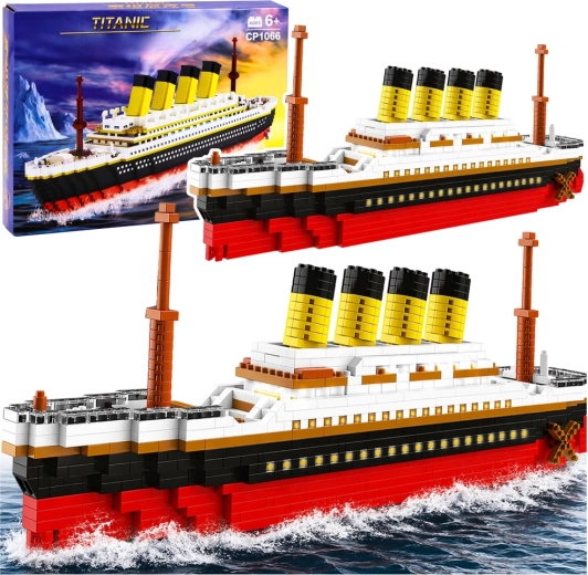 Kit di costruzione Titanic modello grande 60 cm 3327 pezzi