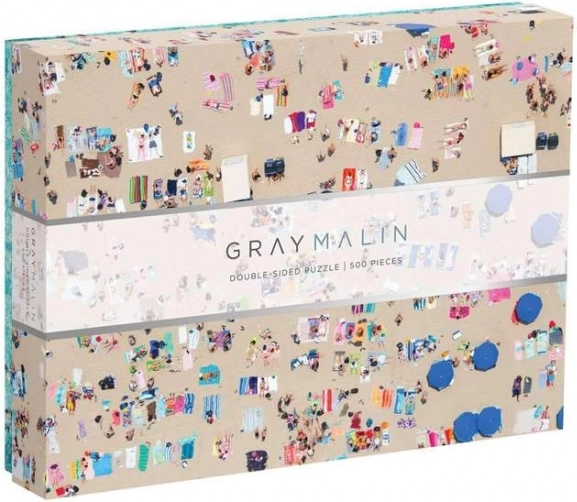 puzzle bifacciale gray malin spiaggia 500 pezzi