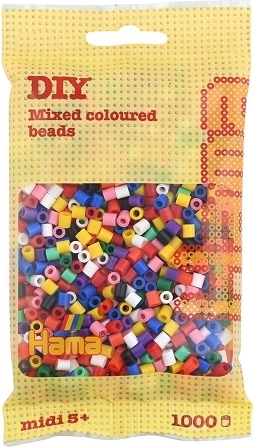 Perline da stirare Hama Midi mix di colori 1000 pz