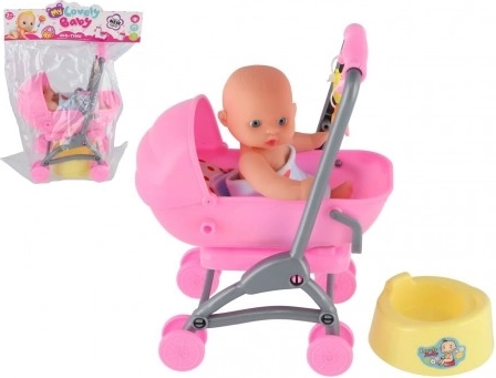 Set di gioco Passeggino con bambina