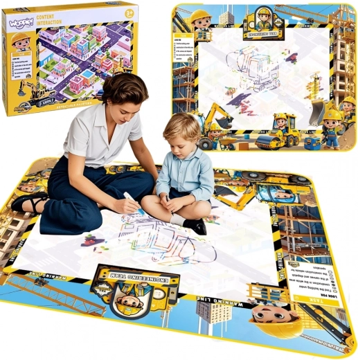 Tappetino da disegno ad acqua Woopie – set creativo con accessori