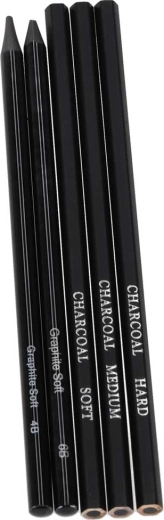 Ampia gamma di matite e carboncini