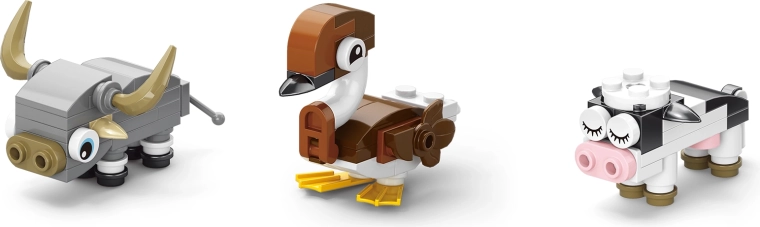 Costruisci fino a 12 adorabili animaletti