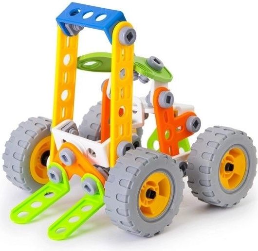 84 pezzi per costruire il proprio veicolo