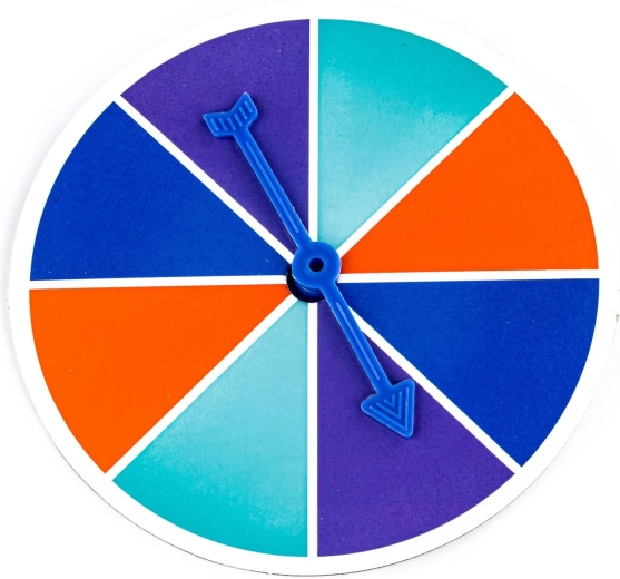 La ruota di estrazione determina il colore della pallina
