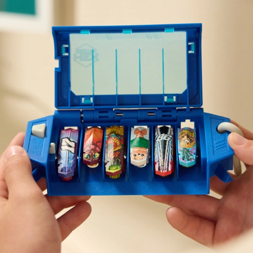 Custodia portatile e stazione di partenza in uno