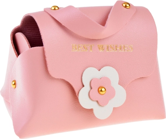 Elegante pochette rosa