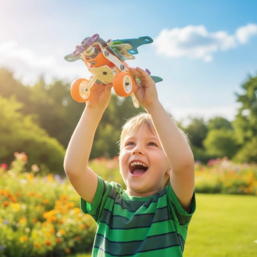 Modello di aeroplano per il gioco attivo